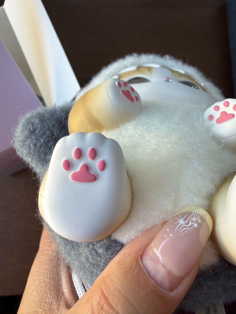 Mofusand Kiramekko Fluffy Kittens Series Plush Pendant Blind Box - Shark - Picture 8 of 16